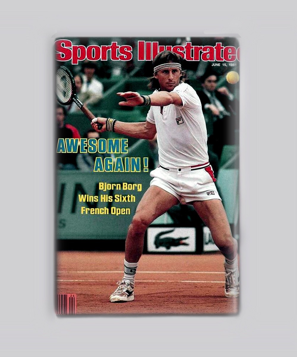 Bjorn Borg Tennis Sports Illustrated 1981 2