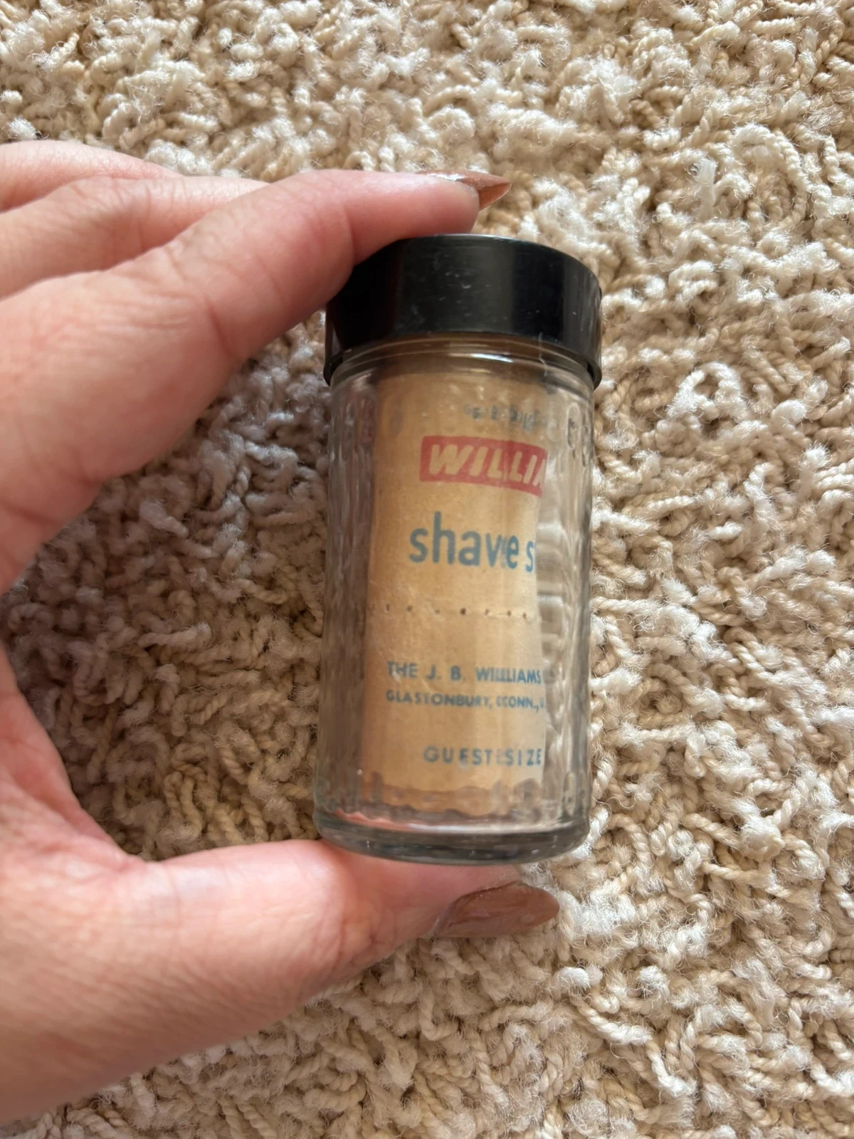Vintage J.B. Williams Shave Stick