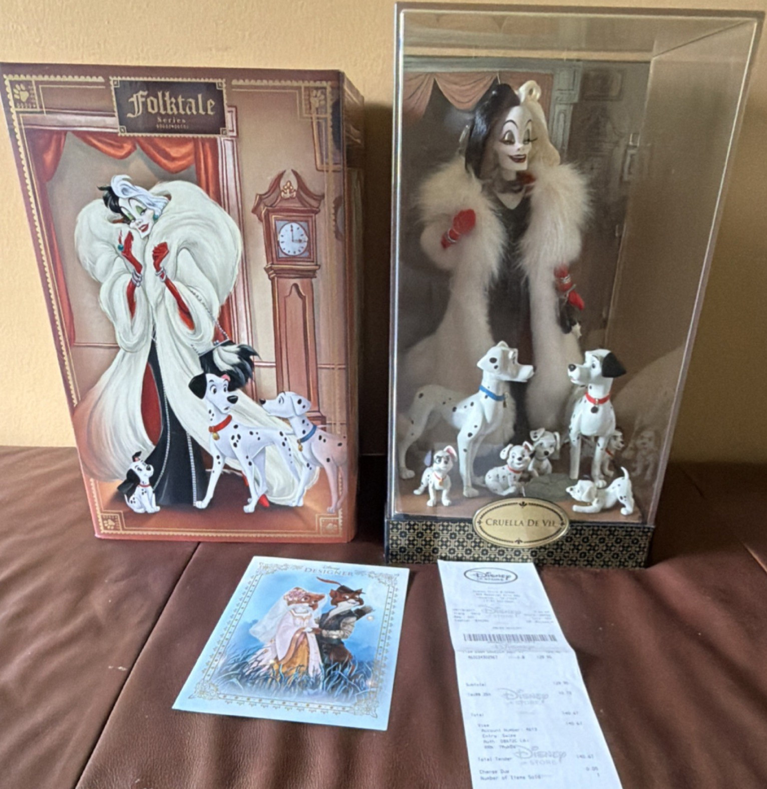 Disney Cruella de Vil, Pongo, Perdita & Puppies Limited Edition Collectible Disney Cruella de Vil, Pongo, Perdita & Puppies Limited Edition Collectible