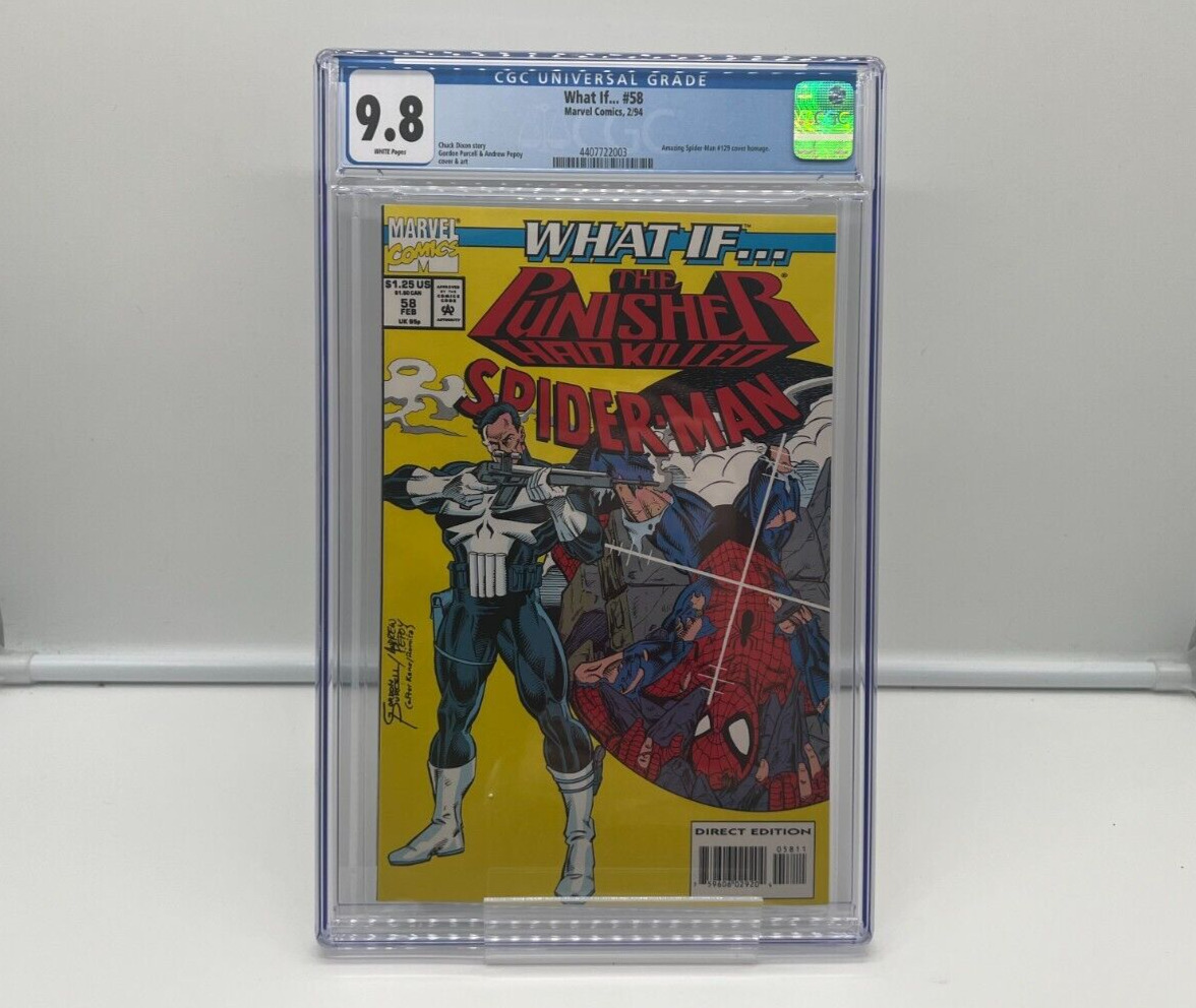 What if #58 The Punisher Had Killed Spider-Man? CGC 9.8 Marvel 1994