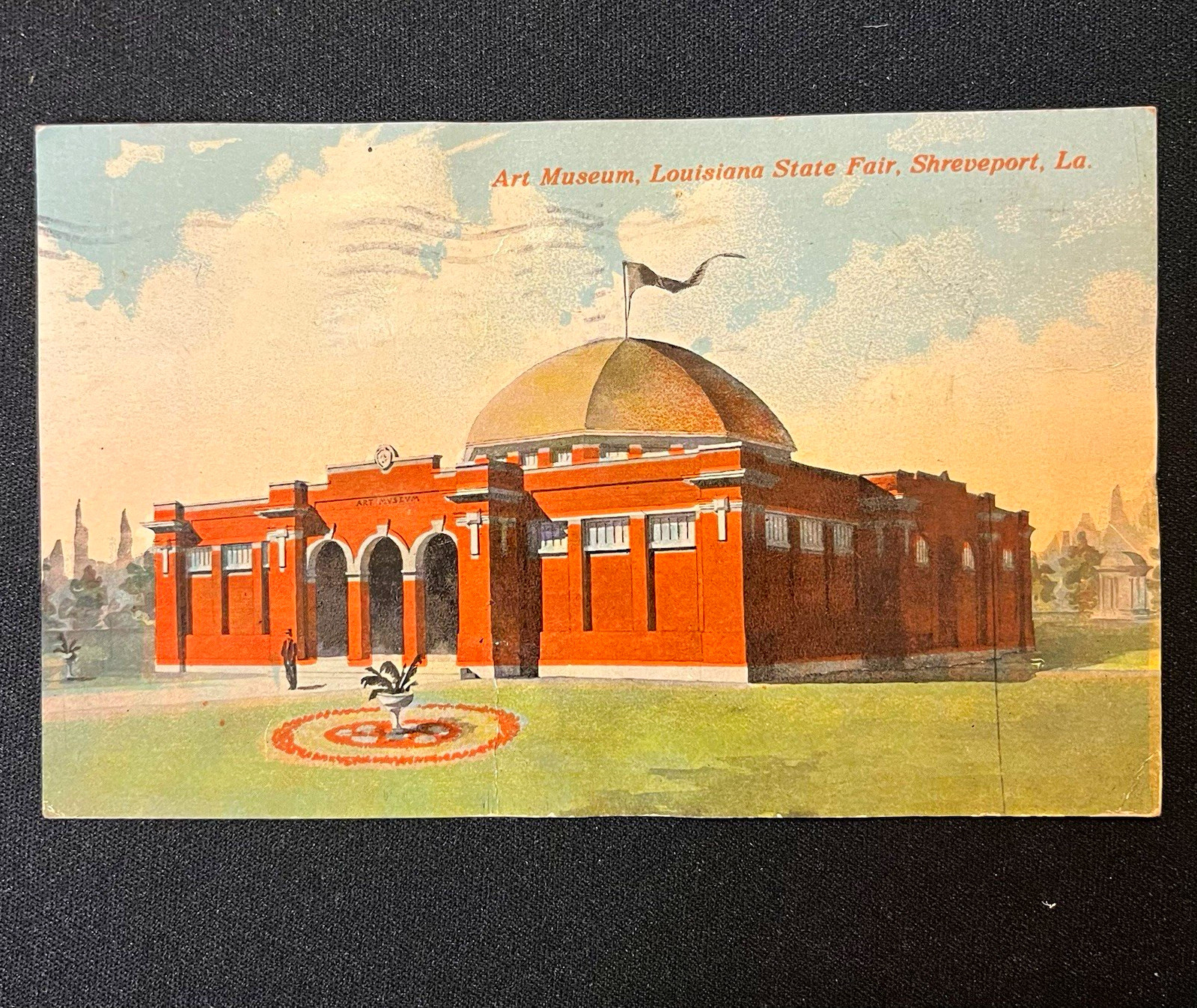 Art Museum, Louisiana State Fair Shreveport LA 1912 Divided Back VERY RARE P.C. Art Museum, Louisiana State Fair Shreveport LA 1912 Divided Back VERY RARE P.C.