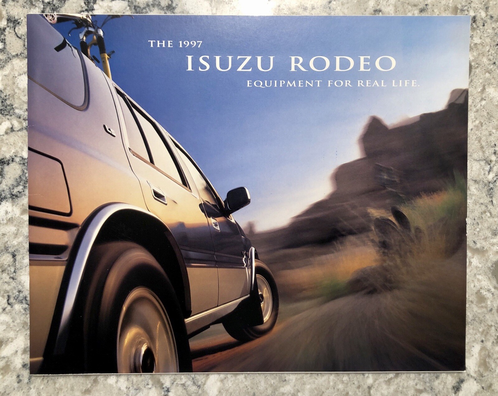 1997 Isuzu Rodeo Sales Brochure