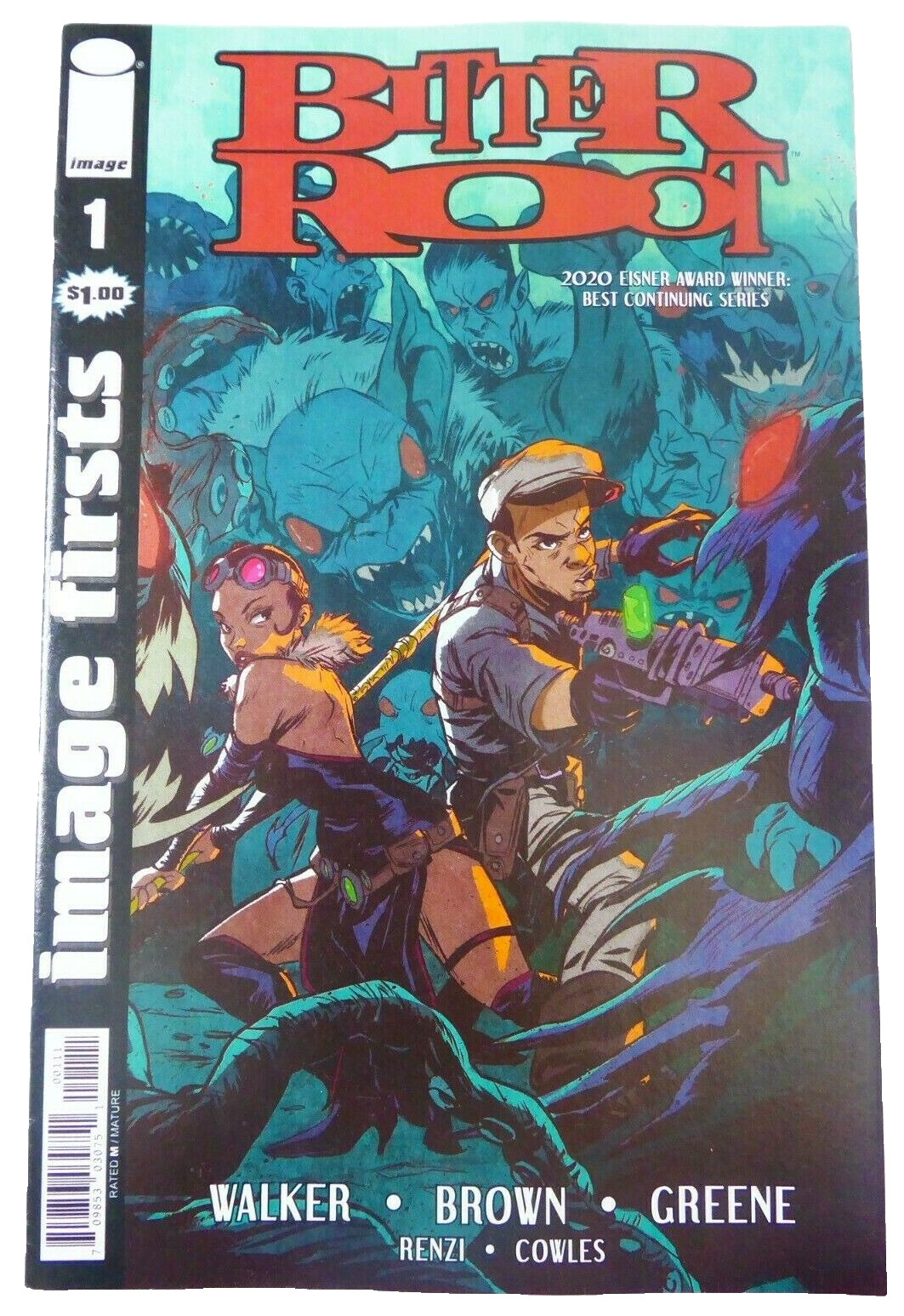 Image BITTER ROOT (2018) #1 Reprint KEY 1st App OPTIONED VF (8.0) Ships FREE