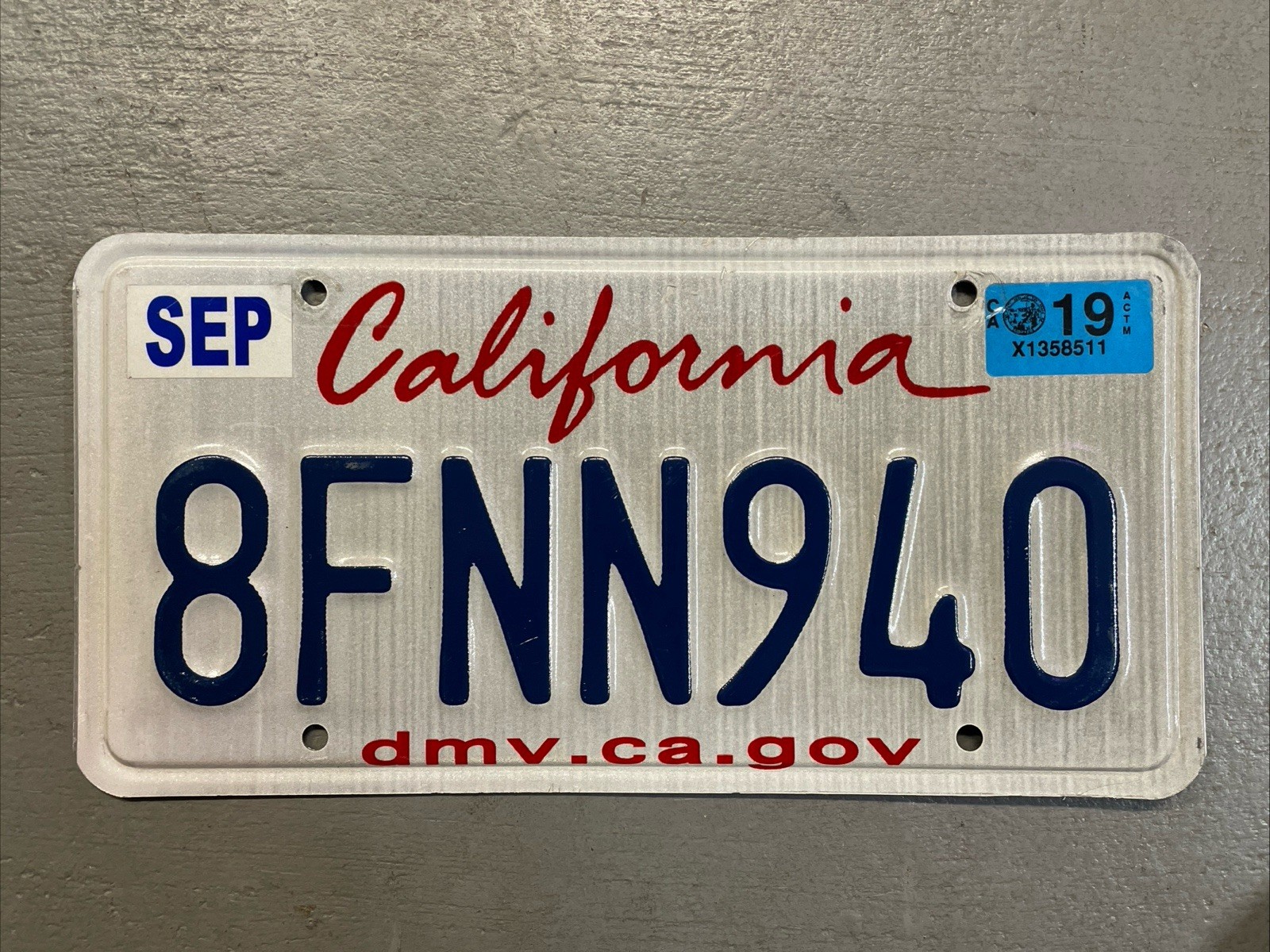 CALIFORNIA LICENSE PLATE LIPSTICKđź’„ STYLE RANDOM LETTERS-NUMBERS CRAFT GRADE CALIFORNIA LICENSE PLATE LIPSTICKđź’„ STYLE RANDOM LETTERS-NUMBERS CRAFT GRADE