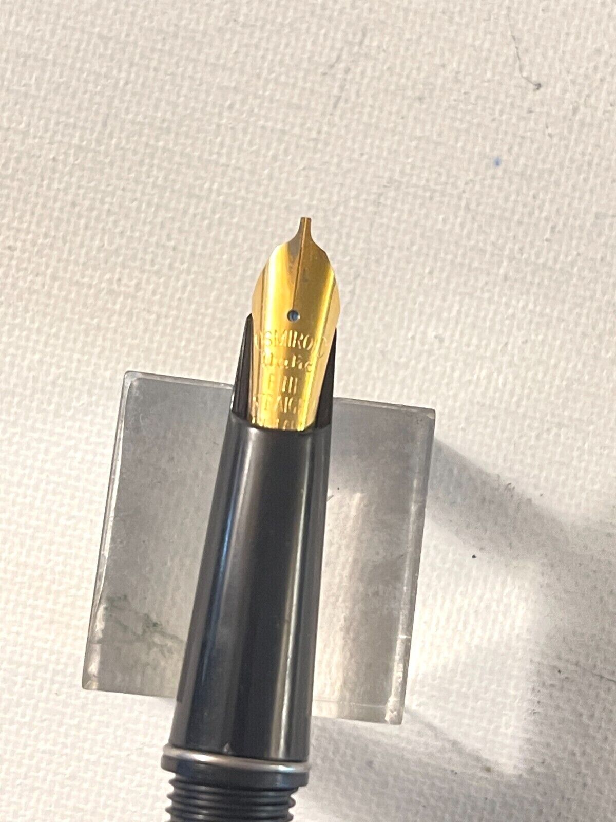 Choose 1 Osmiroid 22 CT Gold Fountain Pen Nib Italic Straight: EX F, F, M, or B