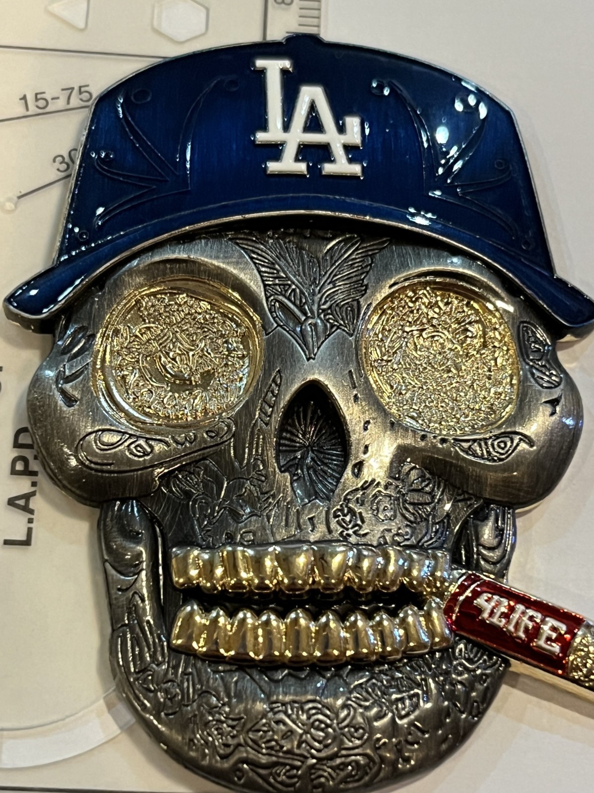 LA Dodgers/ ICE Coin/ US Immigration/Customs Coin / 4 Life - Police - LAPD LA Dodgers/ ICE Coin/ US Immigration/Customs Coin / 4 Life - Police - LAPD