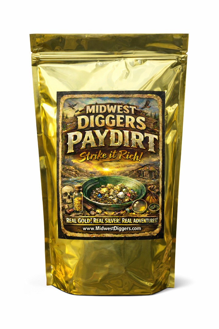 Gold Paydirt 1 OZ Alaska Gold Paydirt Bags Guaranteed Gold and Silver