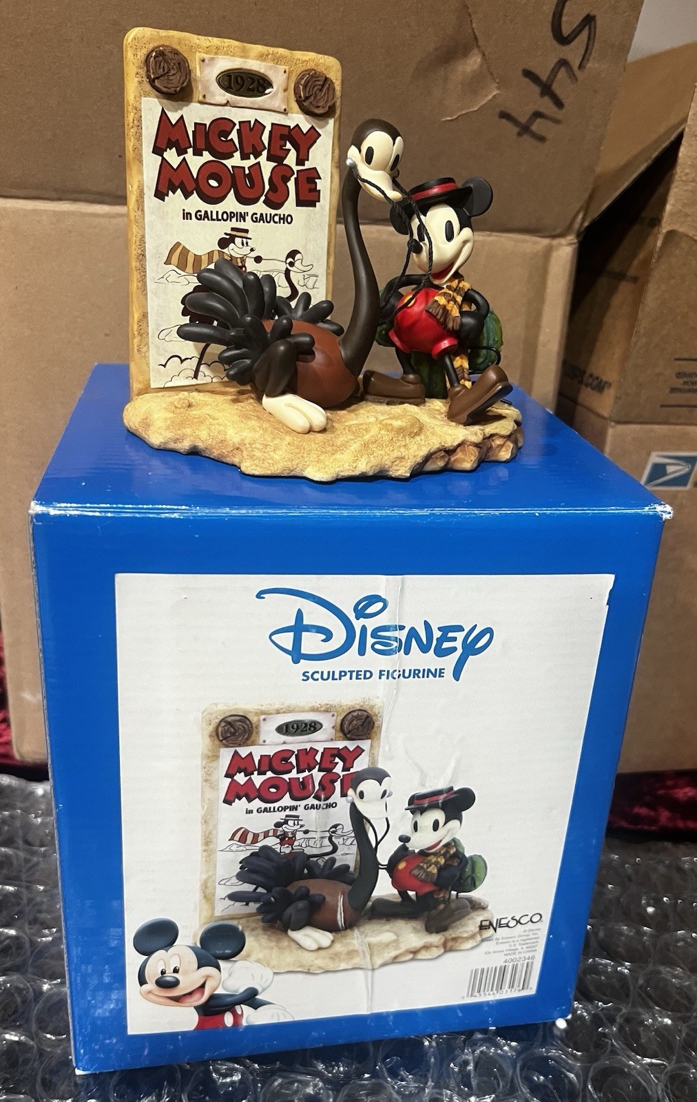 Enesco Disney MICKEY MOUSE ”Gallopin\' Gaucho\