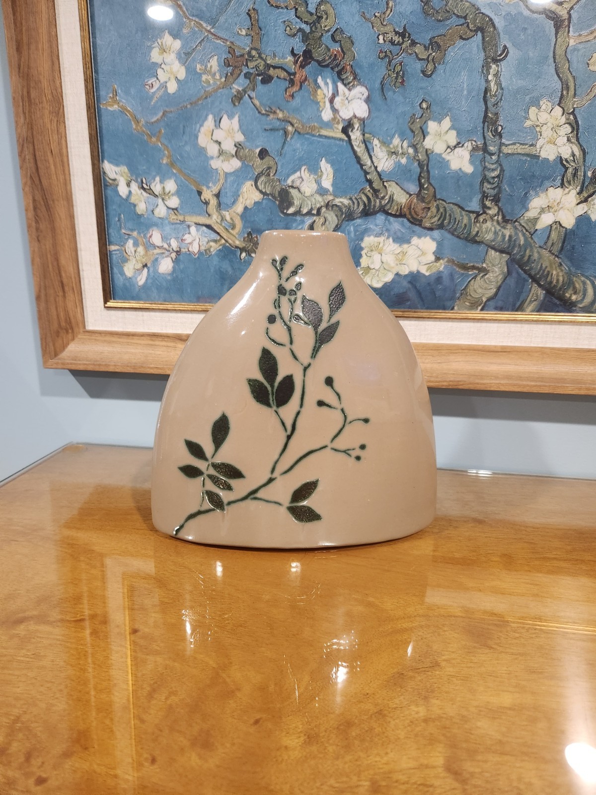 Vintage Asian Inspired Vase