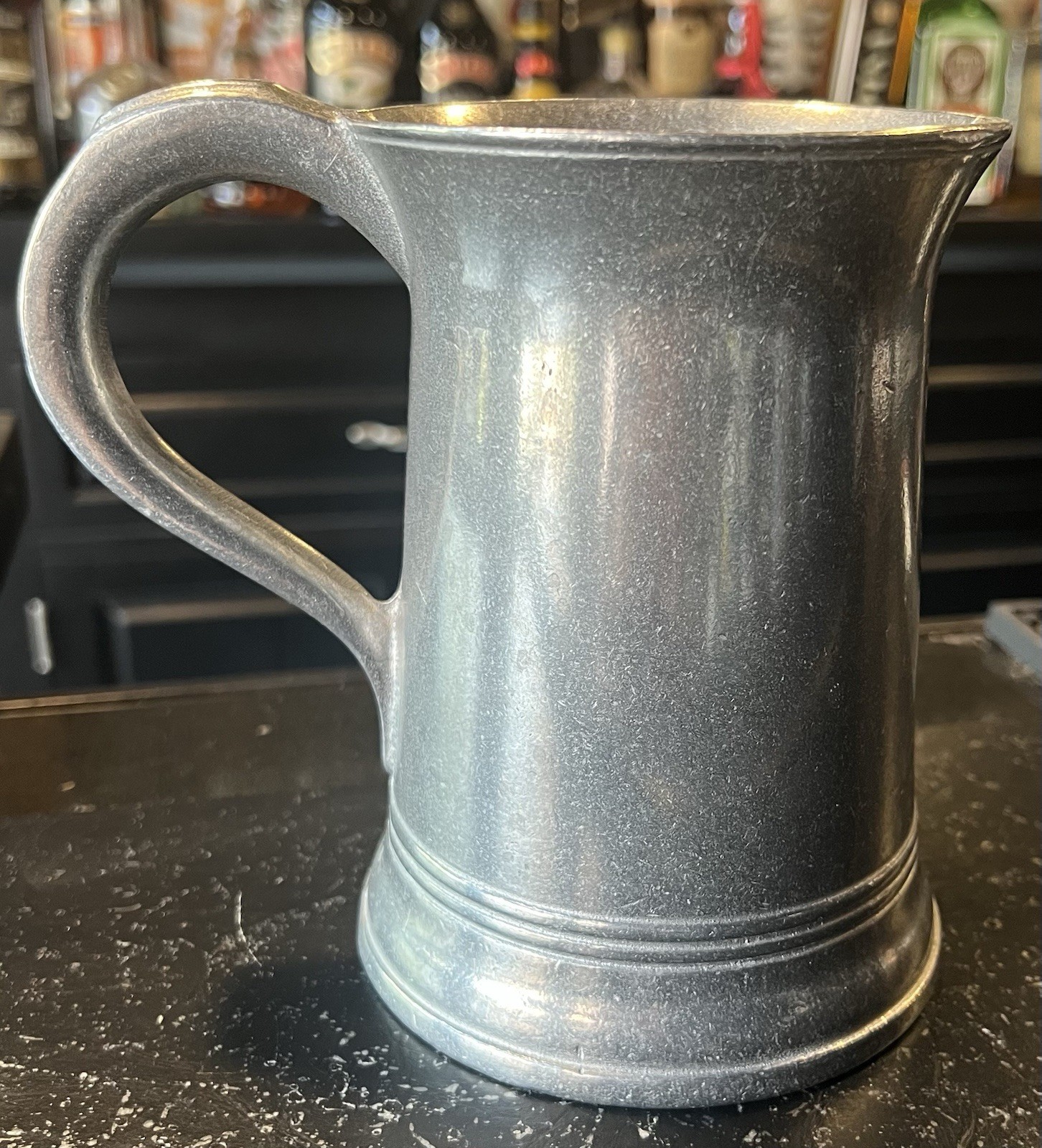 Vintage Colonial Style Carson Pewter Tavern Tankards