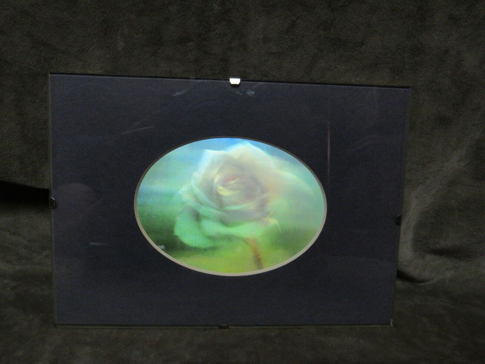 Rare 1980\'s Elusive Image Dallas Texas 3-D Hologram Halography Image of Rose