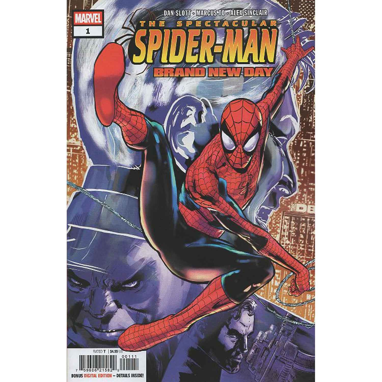 Spectacular Spider-Man Brand New Day #1 Marvel Comics