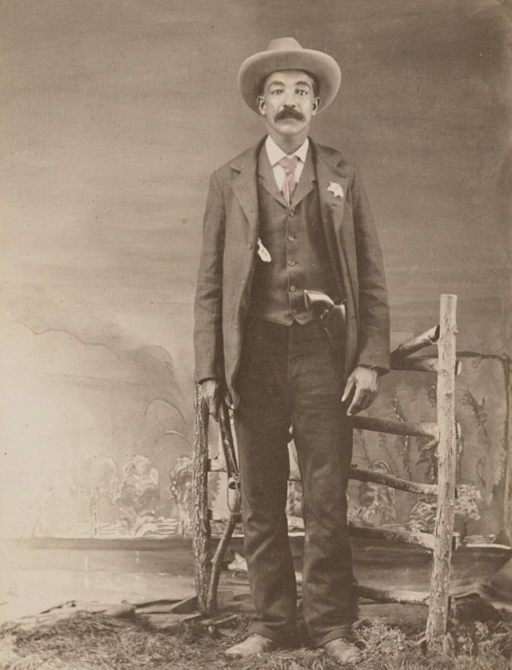 BASS REEVES - 1st Black Lawman West of Mississippi - 5 x 7 in Photo Print No. 2