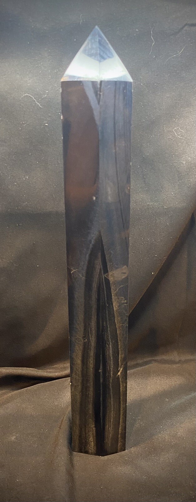 Amazing Giant Blue Tiger Eye Tower 1.458 Kg