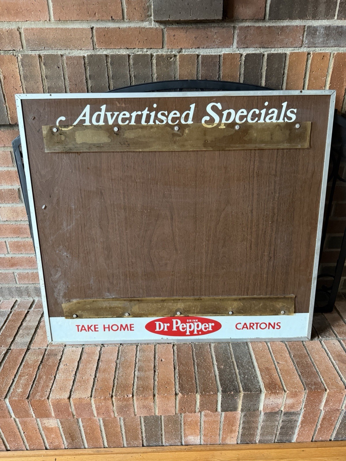 Vtg ORIGINAL Drink Dr Pepper Soda Pop Advertising Sign Store Display Dbl Sided Vtg ORIGINAL Drink Dr Pepper Soda Pop Advertising Sign Store Display Dbl Sided