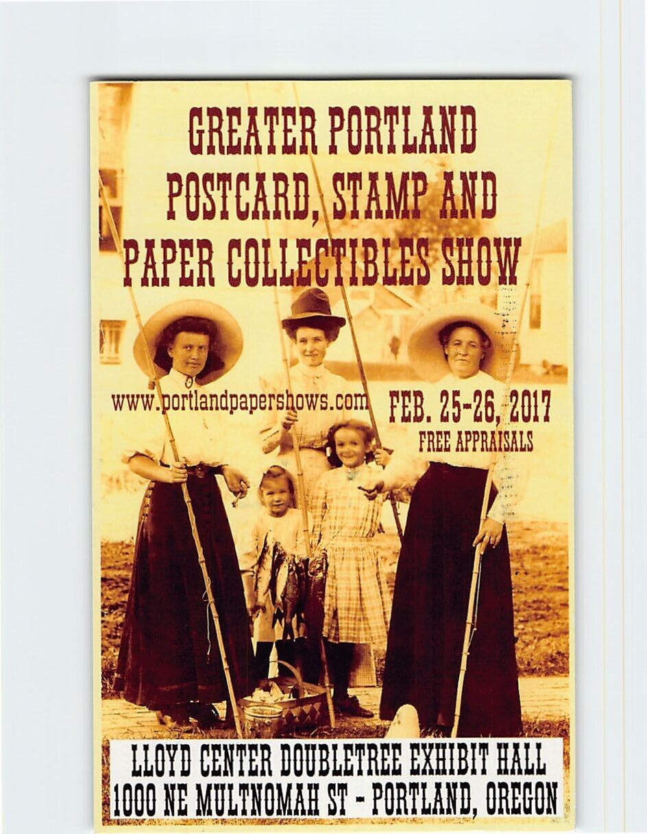 Postcard Greater Portland Postcard, Stamp And Paper Collectibles Show, Oregon