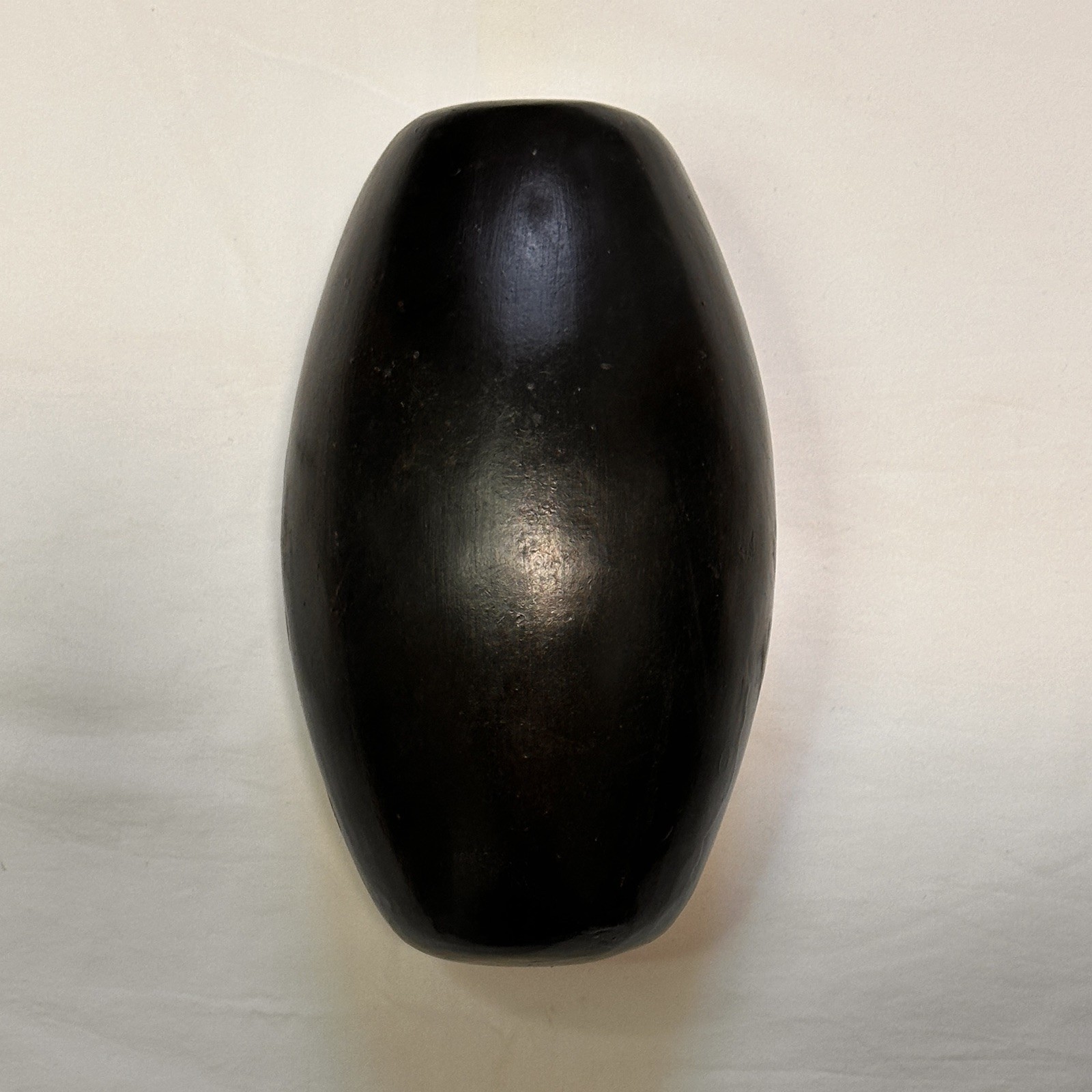 Big 8.75” Black Shiva Lingam Natural stone from Narmada River India SL26B.9.5