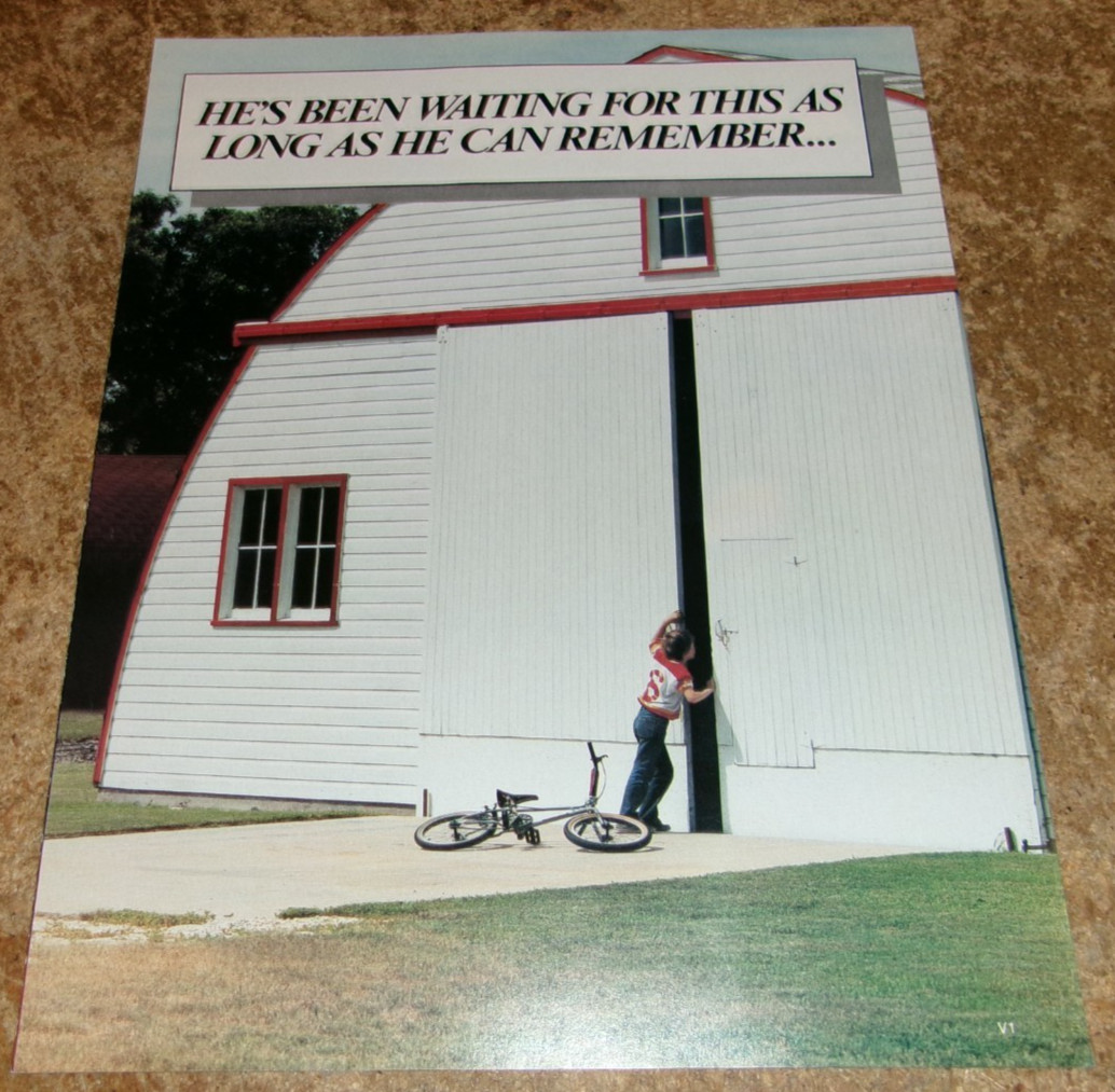 1984 versatile designation 6 4wd tractors 2 page brochure new
