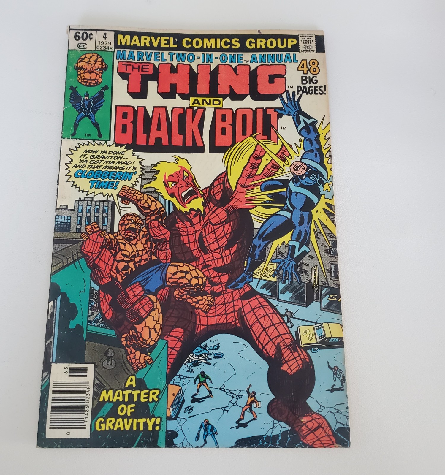 Nice grab — Marvel Two-In-One Annual #4 (1979) is a classic late-Bronze Age 
