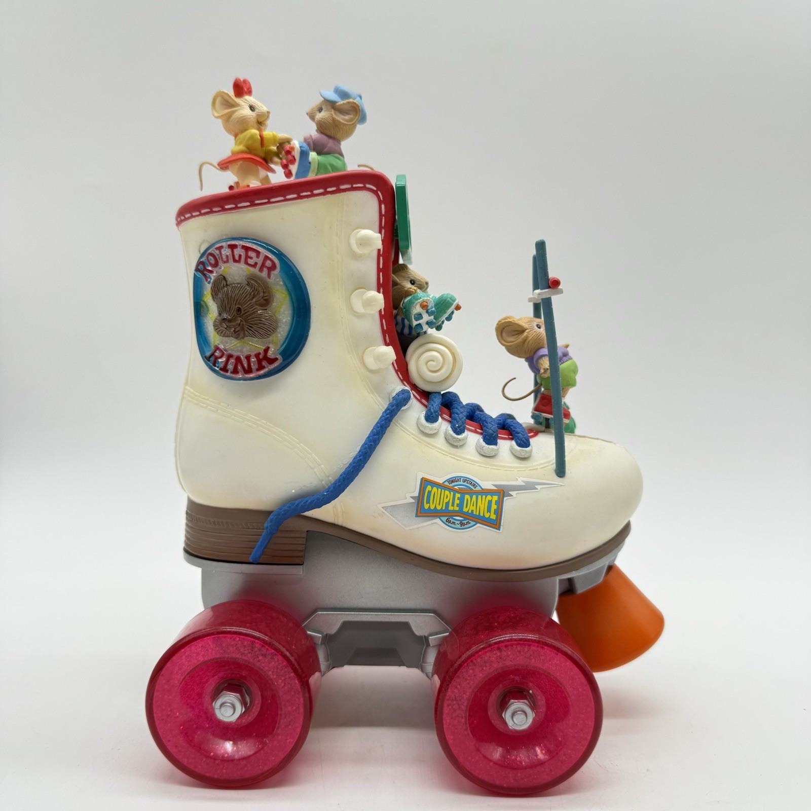 Enesco Rockin\' Rollin Deluse Action Musical Rock Around The Clock Broken W Box