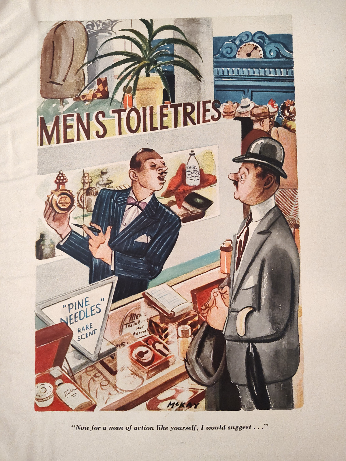 1948 Original Esquire Art LOT of CARTOONS