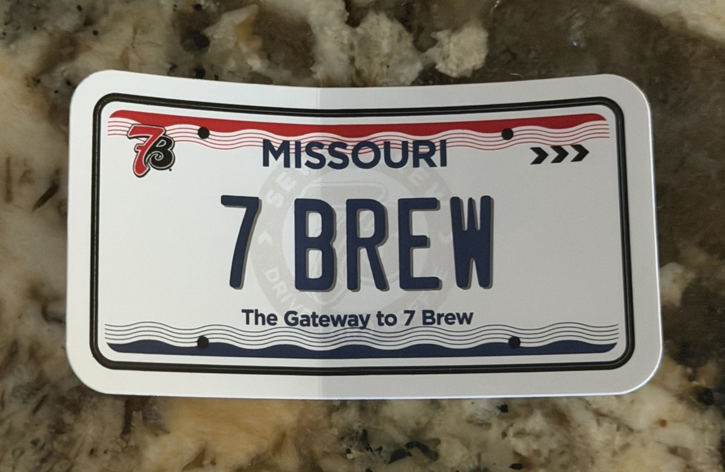 NWT Missouri Sticker License Plate \
