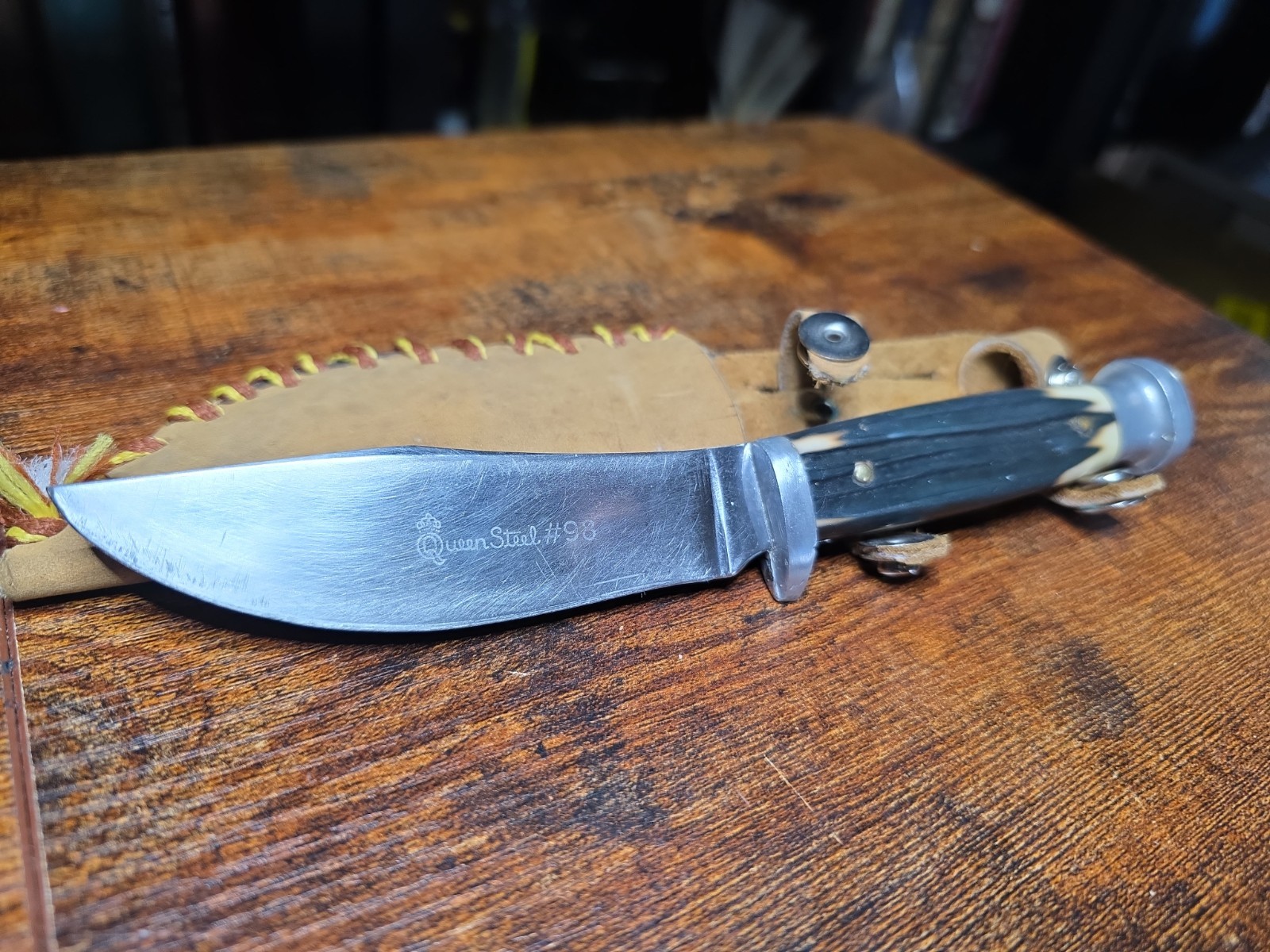 Vtg Queen Steel #98 Fixed 4\