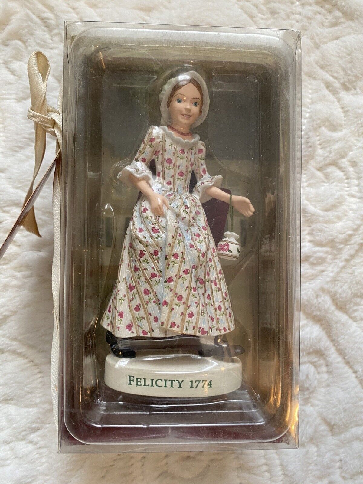 Hallmark American Girl Felicity Figurine 6” Pleasant Company Original Box