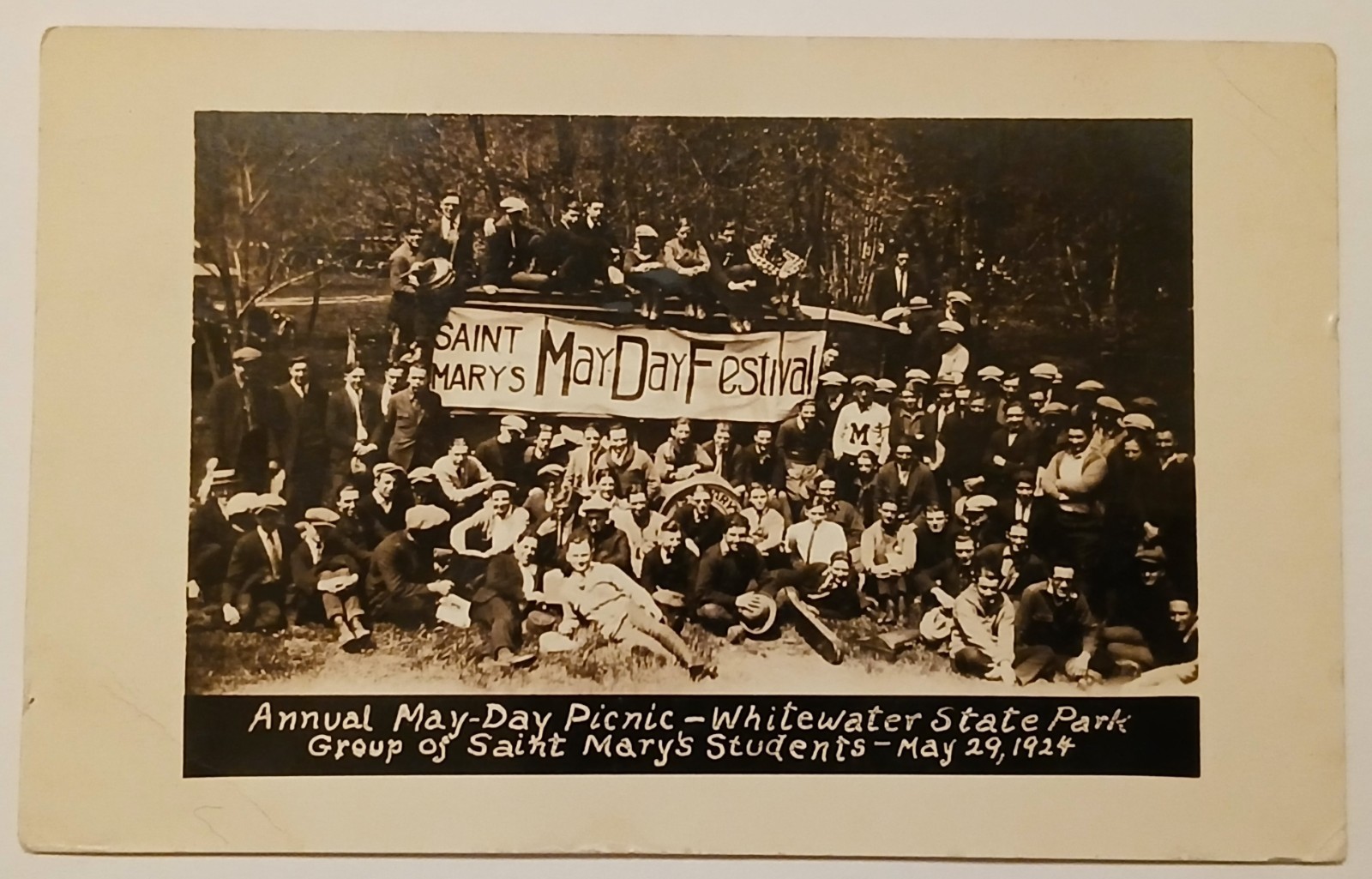 Vintage White Water State Park Winona, County Minnesota May Day Festival