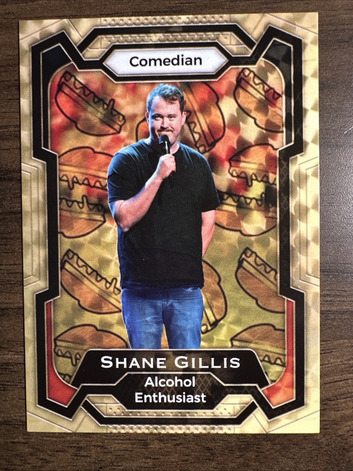 Comedian Shane Gillis Custom Trading Card Alcohol Enthusiast SHG-420 Comedian Shane Gillis Custom Trading Card Alcohol Enthusiast SHG-420