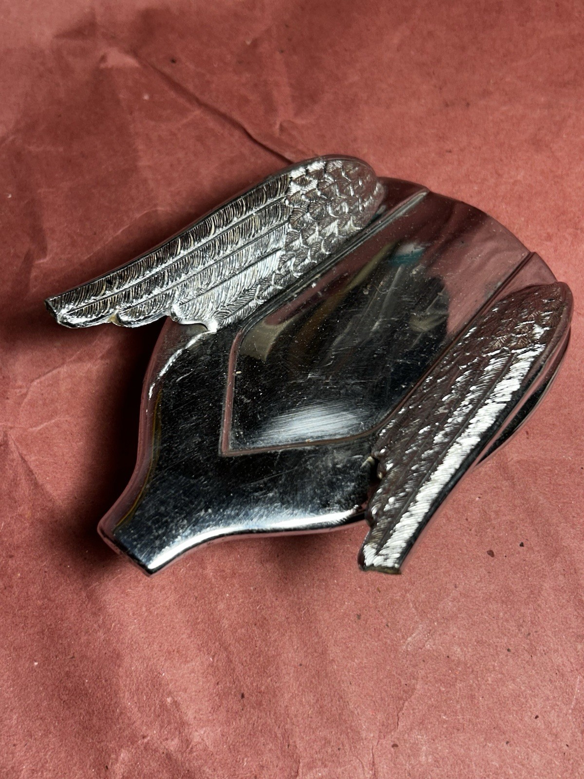 Original Vintage 1931 Plymouth Model PA / Chrysler Dual-Winged Radiator Cap