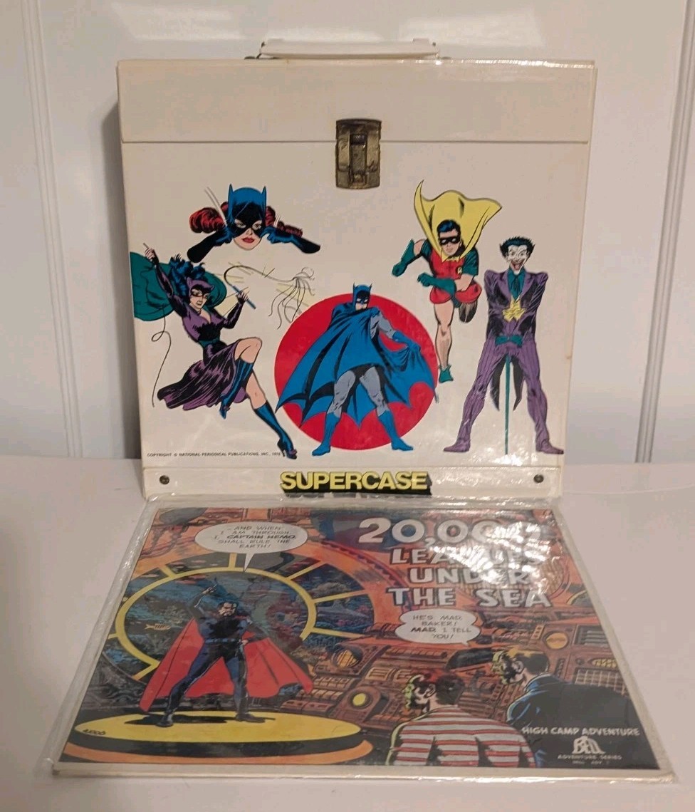 Vintage 1976 DC Comics SUPERCASE 12