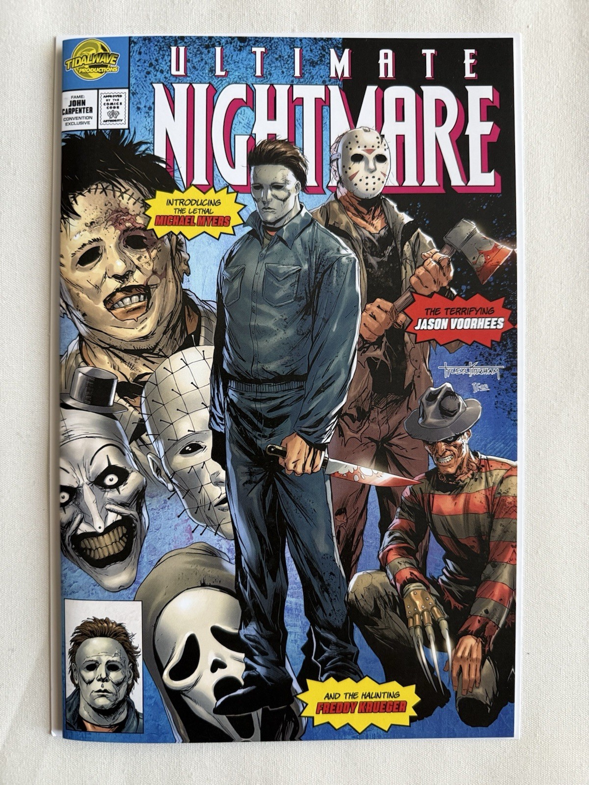 FAME : JOHN CARPENTER ULTIMATE NIGHTMARE TYLER KIRKHAM - TRADE LTD 98 🔪🪓