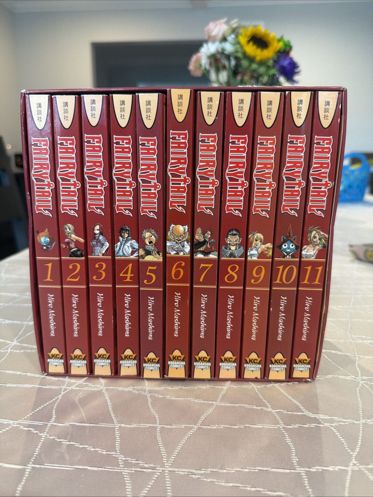 Fairy Tail Manga Box Set Vol 1-11 Paperback Lot - Hiro Mashima **Free Shipping**