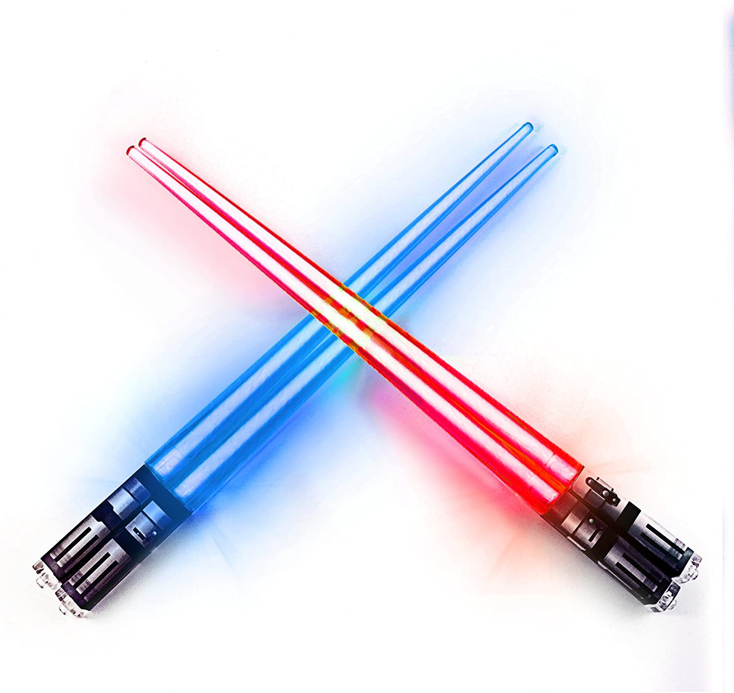 LightSaber Chopsticks Light Up Star Wars Led Glowing Saber Chop Sticks 2 Pairs