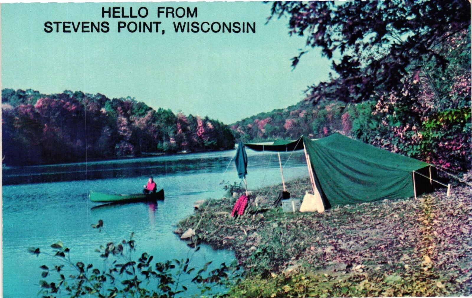 Vintage Postcard- Stevens Point, Wisconsin.