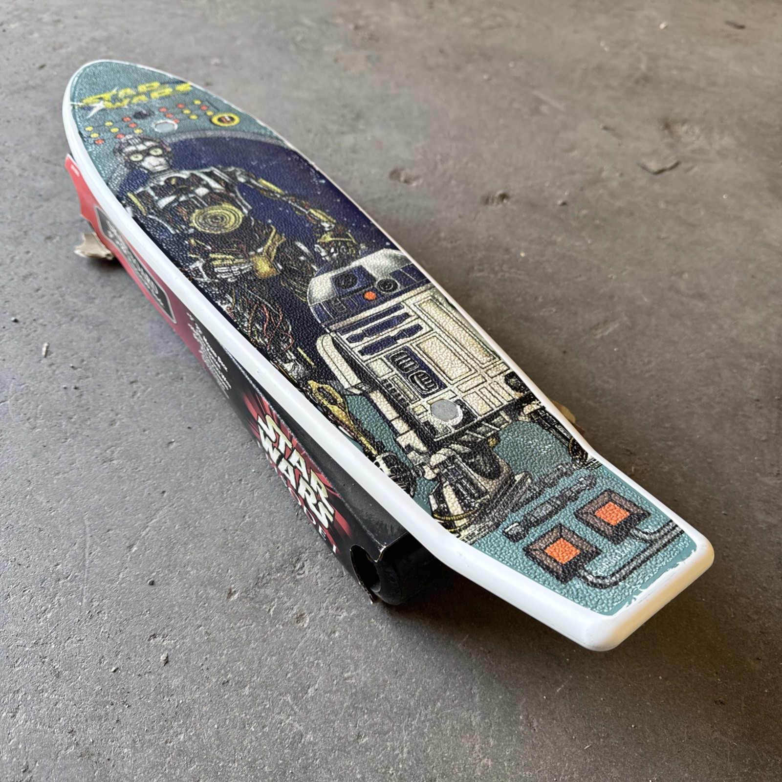 Vtg 1999 Star Wars Episode 1 One Skateboard 5x22 Molded PP Deck Original Box Y2K Vtg 1999 Star Wars Episode 1 One Skateboard 5x22 Molded PP Deck Original Box Y2K