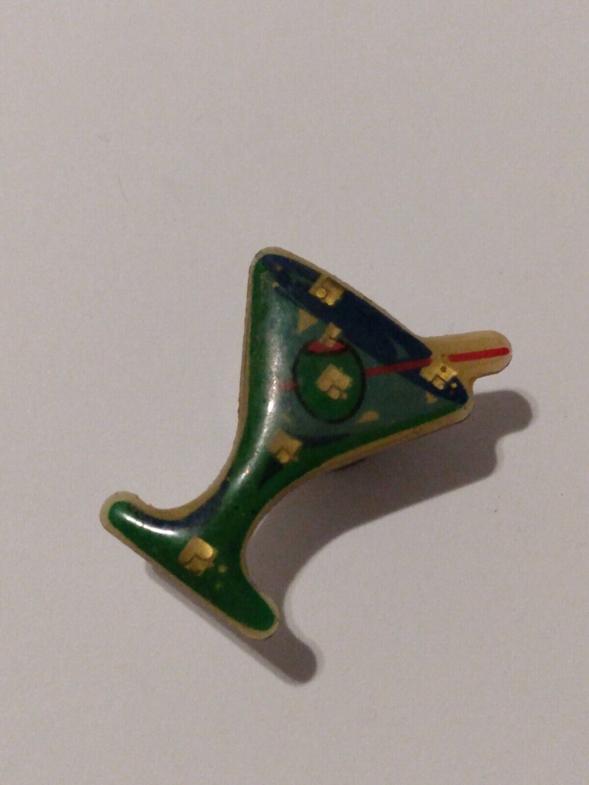 Novelty Cocktail Glass Magnetic Lapel Pin