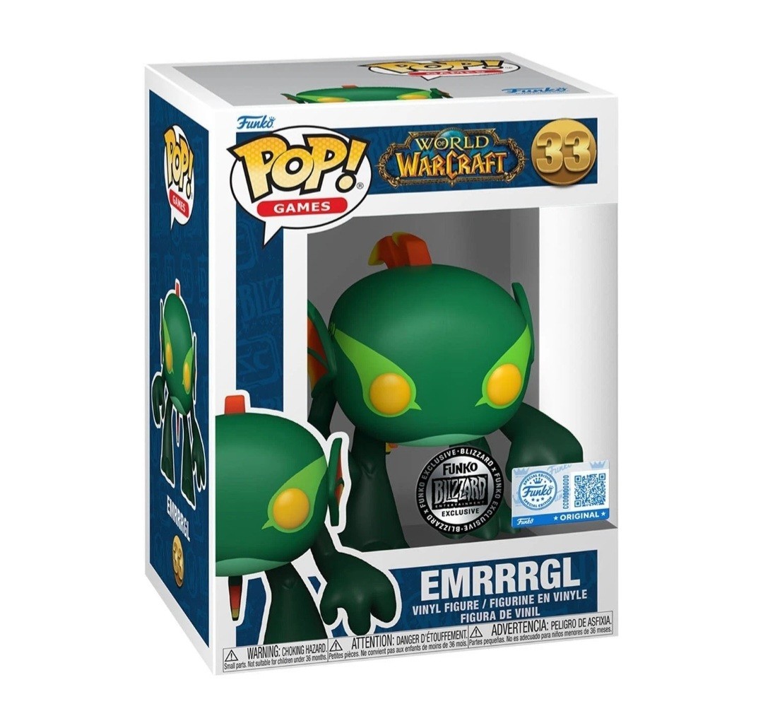 World of Warcraft Funko Pop Emrrrgl Murloc exclusive (No Code) PRE ORDER