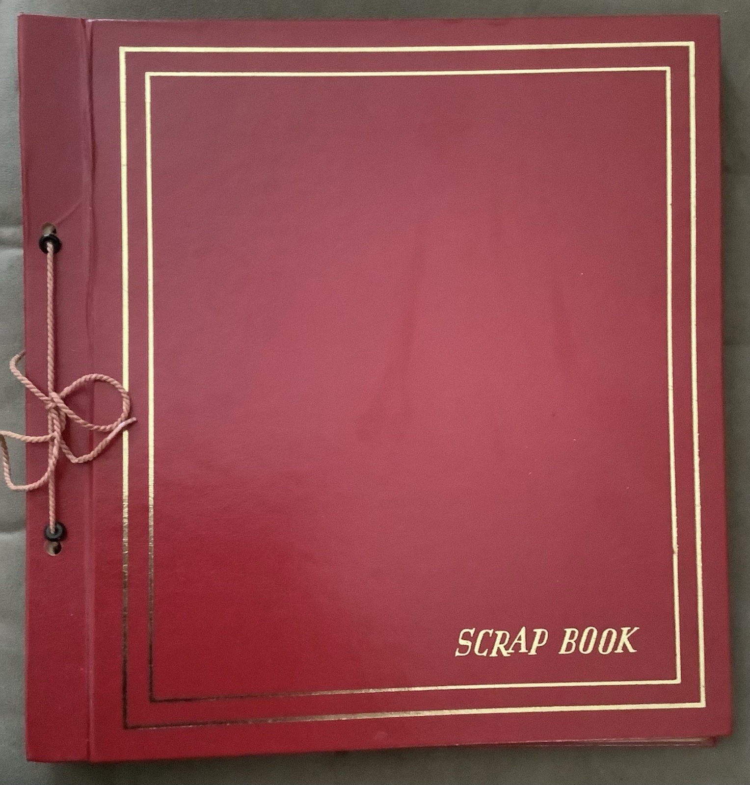Scrapbook Botanical Herbarium Vintage Pressed Plants Biology Class 31 Pges. 1964