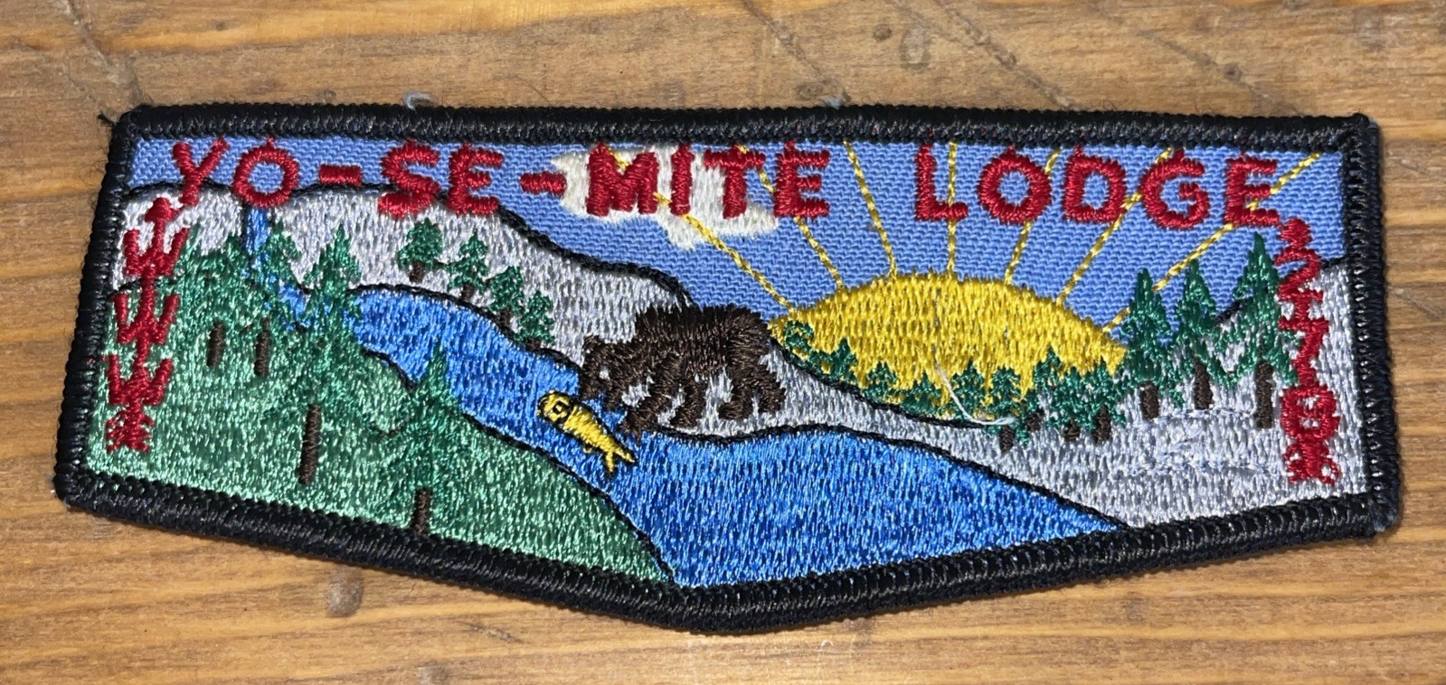 OA Lodge 278 Yo-Se-mite F-2  Two Different Variations