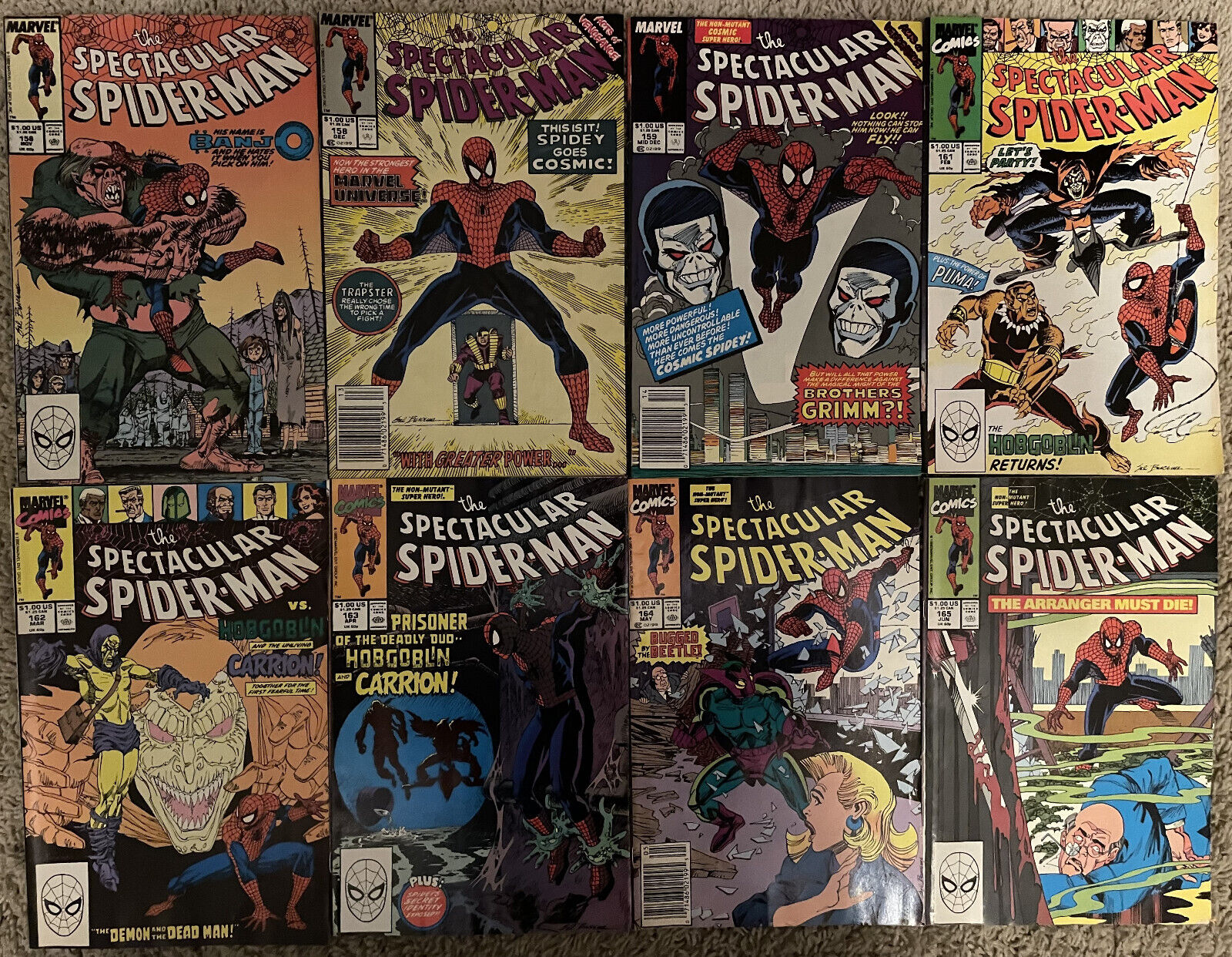 The Spectacular Spider-Man Lot #12 Marvel comic  series from the 1970s