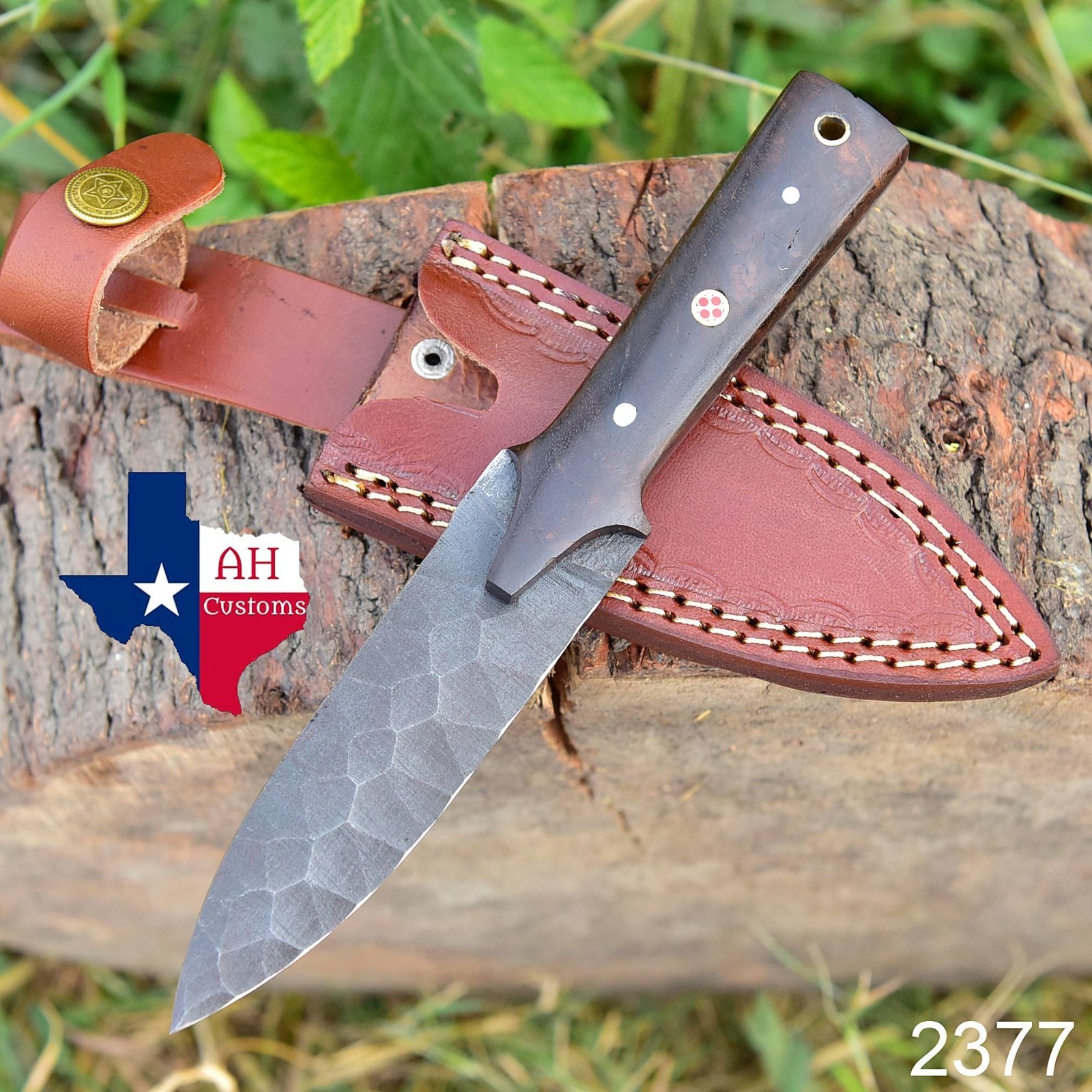 Custom hand Forged Railroad Spike Carbon Steel Hunting Dagger Blank Blade Knife