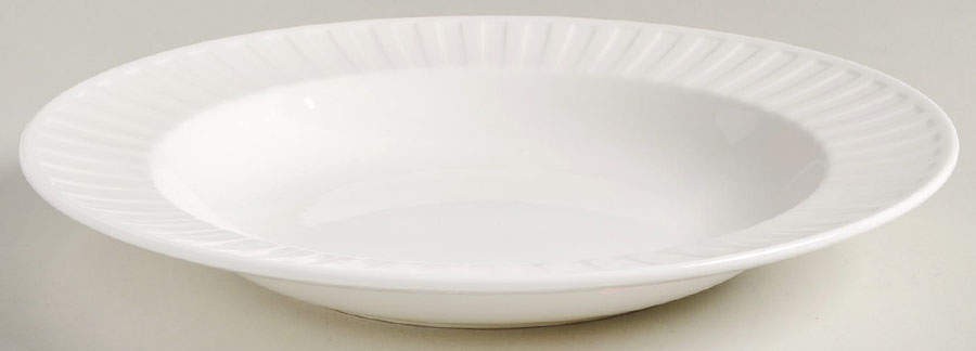 Wedgwood Night and Day White Rimmed Soup Bowl 6298987