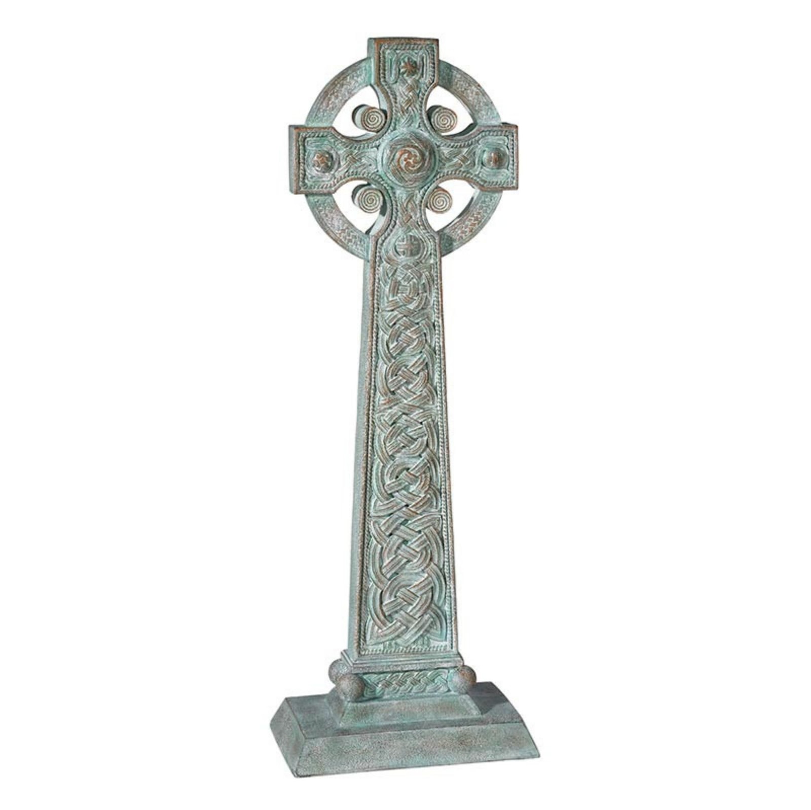 Autom Avalon Gallery Garden Celtic Cross Statue, 23.5