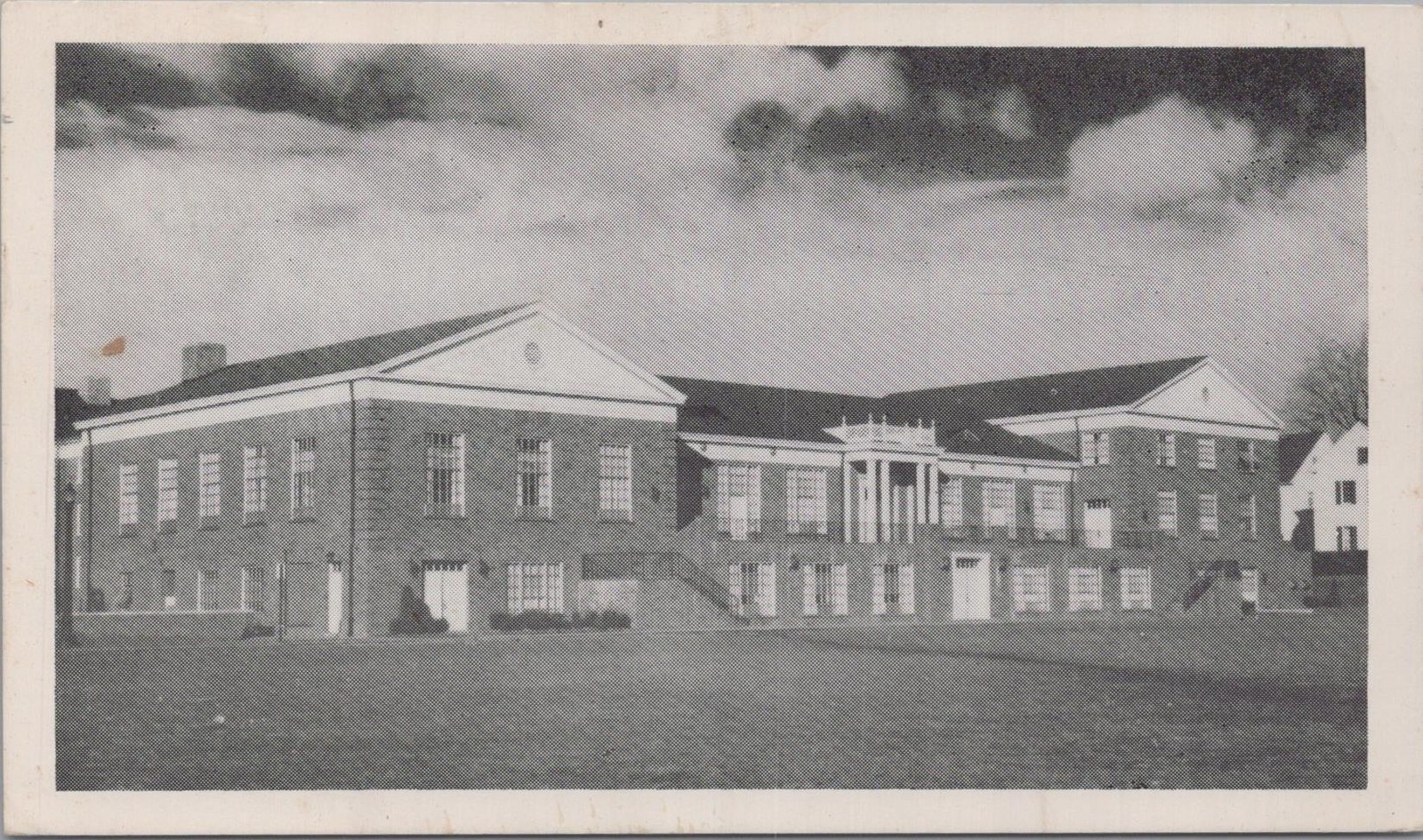 Postcard Student Union Building Lycoming College Williamsport PA 