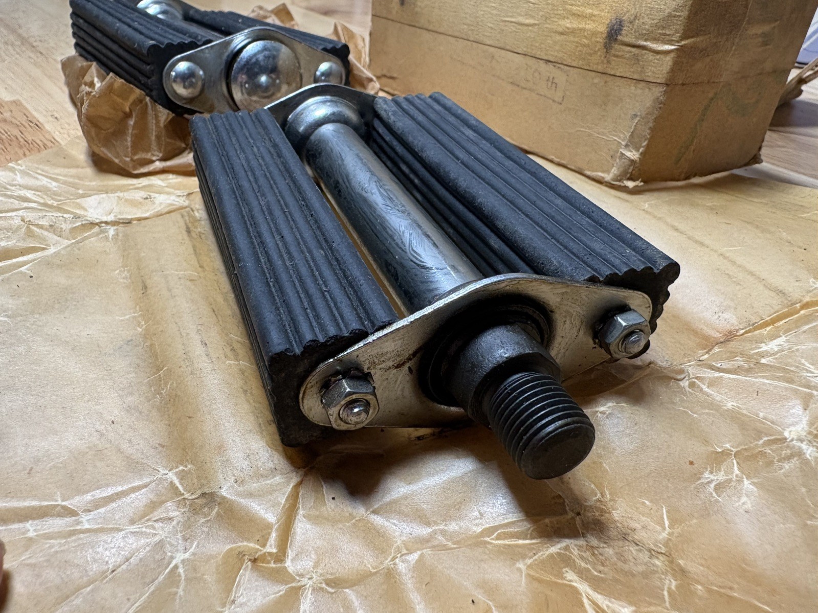 Prewar Bicycle Pedals NOS Made in USA