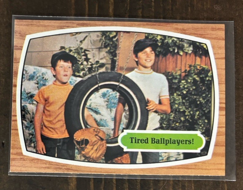 1969 1971 TOPPS BRADY BUNCH #37 TIRED BALLPLAYERS NM 1969 1971 TOPPS BRADY BUNCH #37 TIRED BALLPLAYERS NM