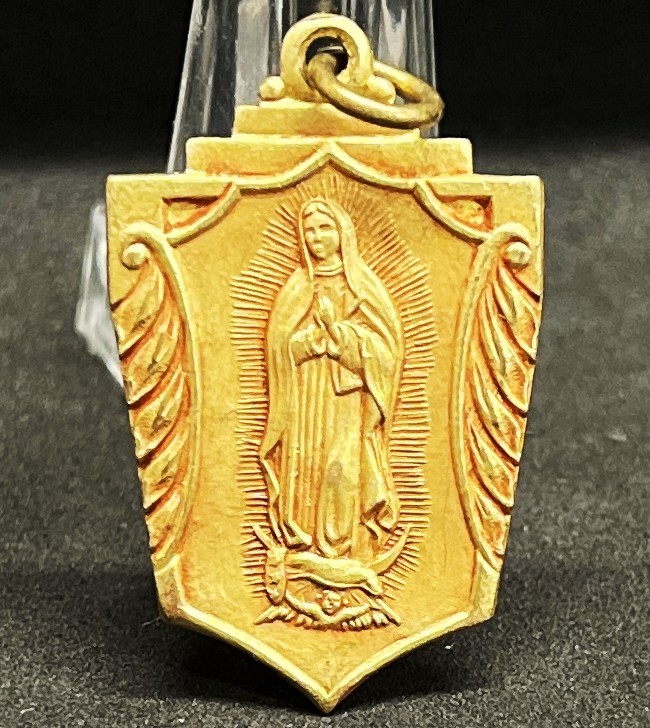 Argentina 1940´ antique Our Lady of Guadalupe College, incentive award medal