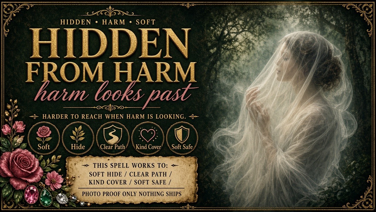 🛡️ Harder to Reach When Harm Is Looking ~ Hidden From Harm